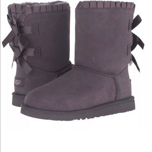 Brand New IB UGG ruffle bow Boots toddlers girls11
